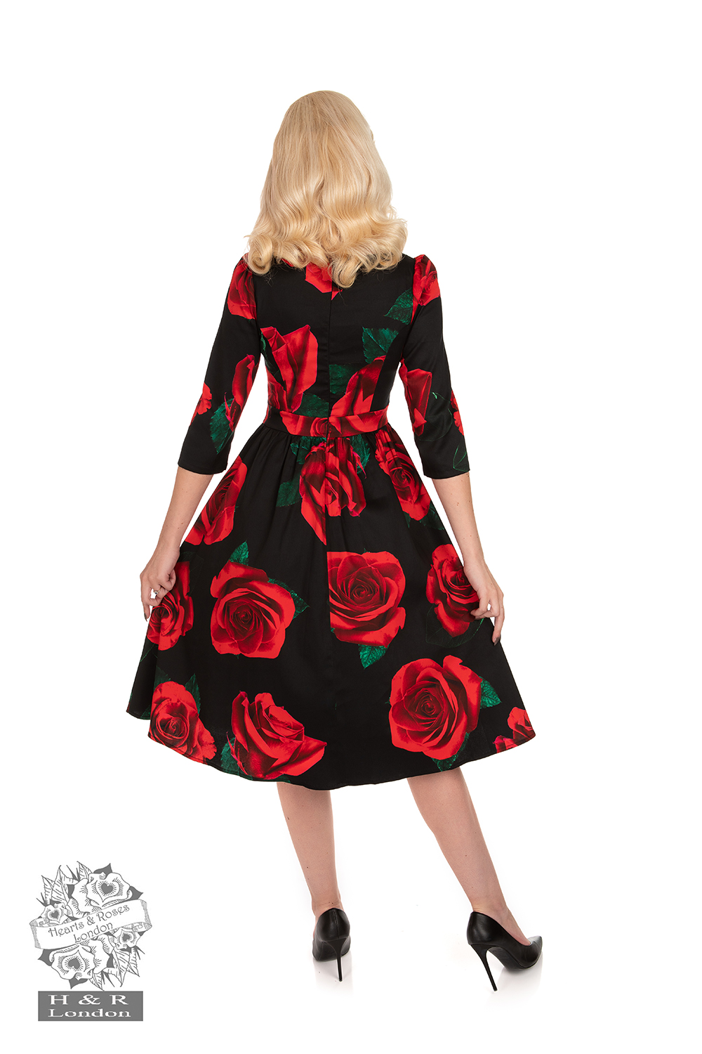 edith-swing-dress-in-black-hearts-roses-london